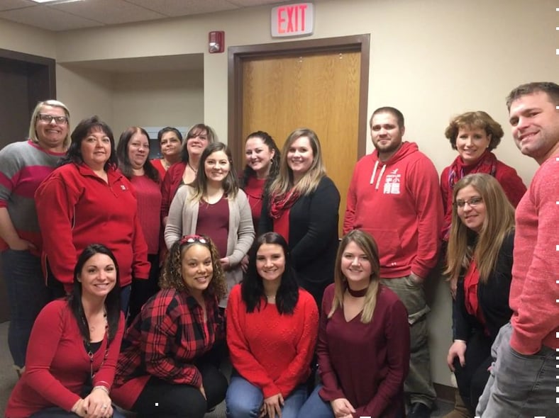 Harmony Goes Red for National Wear Red Day 2019!